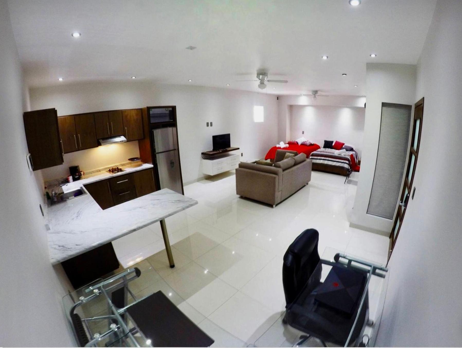 En El Centro 3 Hermoso Loft Familiar Ac Wifi 300 Mbps Aguascalientes Eksteriør bilde